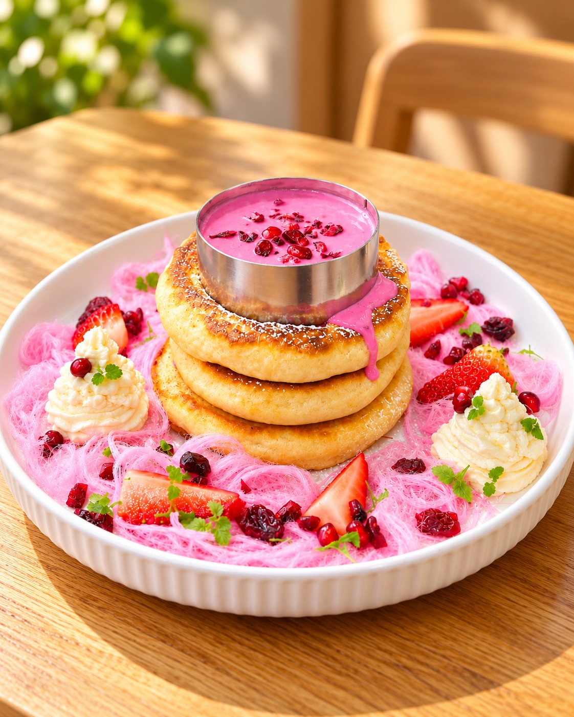 Cafe pancakes
